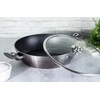 Keptuvė su dangčiu Berlinger Haus Carbon Metallic Pro Line 32cm