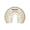 Grąžtas Graphite Pusapvalis diskas 65 mm, HCS, galvanizuota deimanto dulkių danga
