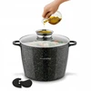 KERAMINIS PUODAS DIDELIS indukcinis dangtis DUJOS Konighoffer Kingstone 6,85 l
