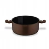 KERAMINIS PUODAS su dangteliu indukcinis dujos Konighoffer Reno Brown 28cm 7l