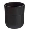 Dekoratyvinis gėlių vazonas Barcelona Ø13cm H15cm keraminis/juodas