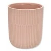 Dekoratyvinis gėlių vazonas Barcelona Ø13cm H15cm keraminis/rožinis