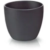 Polnix Dekoratyvinis gėlių vazonas Deco D7cm H6cm keraminis/baltas