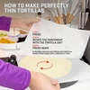 Ketaus tortilijos presas 25 cm Uno Casa Roti ir Tortilla Pres