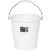 Kibiras plastikinis Elegance baltas 10 l 29500 Italija STEFANPLAST