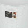 Kibiras plastikinis Elegance baltas 10 l 29500 Italija STEFANPLAST