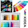 Derform Kidea akriliniai dažai, 24 spalvos, 6 ml