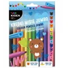 Kidea Jumbo pieštukai "meškučiai" 12 spalvų