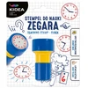Kidea LEARNING CLOCK STAMP (SNZKA) antspaudų rinkinys