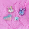 Kidea MAGNESY NA LODÓWKĘ TABLICĘ BUNNY KRÓLICZKI OZDOBNY DLA DZIECI