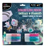 Kidea PLASTIKINIS RINKINYS VAIKAMS KŪRYBINGUMUI Magic švytinčių pakabukų rinkinys