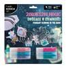Kidea PLASTIKINIS RINKINYS VAIKAMS KŪRYBINGUMUI Magic švytinčių pakabukų rinkinys