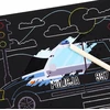 Kidea Scratch žaidimas Scratch žaidimas A5 Transporto priemonės Automobiliai 6 lapai