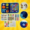 KIDINO MONTESSORI SENSORY BOOK XXL MANIPULIAVIMO LENTA 14IN1 Saugus