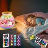 KIDINO UNICORN SET CREATIVE MAGICAL TERRARUIM LED NAKTINĖ LEMPA DOVANA