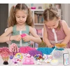 KIDINO UNICORN SET CREATIVE MAGICAL TERRARUIM LED NAKTINĖ LEMPA DOVANA