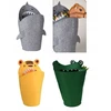 Kids Collection KOSZ POJEMNIK na zabawki do pokoju dziecięcego lew krokodyl filcowy kolory