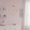 Kids Collection ZEGAR DIY WIELKOLOROWY DO POKOJU DZIECKA TWORZYWO SZTUCZNE 31 X 12 X 4 CM