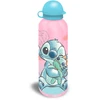Kids Euroswan Alumino gertuvė Lilo ir Stitch 500ml, mėlyna su rožiniu dangteliu