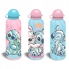 Kids Euroswan Alumino gertuvė Lilo ir Stitch 500ml, mėlyna su rožiniu dangteliu