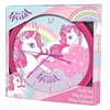 Kids Euroswan UNICORN sieninis laikrodis, kurio skersmuo 24 cm, skirtas vaikams