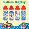Kids Licensing Kids Euroswan Vandens buteliukas su šiaudeliu ir dirželiu "šunų Patrulis" Chase 500ml