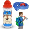 Kids Licensing Kids Euroswan Vandens buteliukas su šiaudeliu ir dirželiu "šunų Patrulis" Chase 500ml
