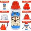 Kids Licensing Kids Euroswan Vandens buteliukas su šiaudeliu ir dirželiu "šunų Patrulis" Chase 500ml