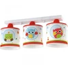 Kids Lampa sufitowa Sowy SÓwki su sowami listwa w kratke