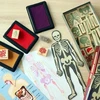 KIKKERLAND ANATOMY STAMPŲ RINKINYS 21 vnt