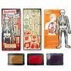 KIKKERLAND ANATOMY STAMPŲ RINKINYS 21 vnt