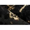 Kilimas CREYA ELLE, 230 x 160 cm, juodos sp., 100% perdirbto poliesterio