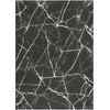 Kilimas CREYA ELLE, 230 x 160 cm, juodos sp., 100% perdirbto poliesterio