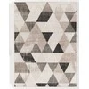 Kilimas CREYA GIPSY, 170 x 120 cm, rusvos sp., 100% perdirbto poliesterio