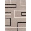 Kilimas CREYA GIPSY, 170 x 120 cm, rusvos sp., 100% perdirbto poliesterio