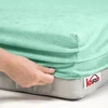 Kiltinis lakštas su elastine juostele 80x160 pistacijų 014 storis 200g/m2 KARO