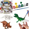 Kinderini DINOZAURŲ FIGŪRĖS DAŽYMO KŪRYBINIAM DINOZAURŲ RINKINYS DAŽAIS