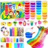 Kinderini SLIME, KURIAMAS SLIME MEGA KŪRYBINIS RINKINYS XXL 28 SLIME SLIME DOVANA