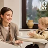 Kinderkraft TINO 3in1 maitinimo kėdutė, sulankstoma, kompaktiška, reguliuojama