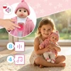 Kinderplay DIDELĖ 41 CM INTERAKTYVUS KALBĖJIMAS KŪDIKLIS KALBA REALIŠKAS MINKSUS ŽAIDIMAS