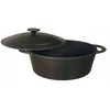 King Hoff Ketaus kepimo indas 29cm 4,5L OVALUS PUODAS INDUKCINĖ DUJINĖ KROSTELĖ