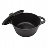 King Hoff KETUS PUODAS 22cm 2,4L APVALUS EEMALINĖ INDUKCINĖ DUJINĖ KROSTELĖ