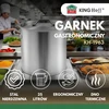 King Hoff Kh-1963 Gastronominis puodas 25l, nerūdijantis plienas, indukcija