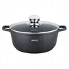 King Hoff MARMURINIS PUODAS SU DANGIU 28cm 6,5L INDUKCINĖS DUJINĖS NElipnios dangos