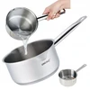King Hoff SAUGUS NERŪDijantis PLIENAS 18 cm 2,1 l Puodas SU Snapeliu Indukcinis puodas