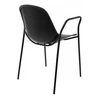 King Home RESOL ARM kėdė, juoda