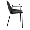 King Home RESOL ARM kėdė, juoda