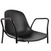 King Home RESOL ARM kėdė, juoda