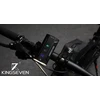 KINGSEVEN Galinga BIKE lempa LED lemputė priekinis + galinis 1200lm žibintuvėlis 5200mAh BIKE