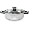 Kiniškas fondiu puodas, padalintas karšto puodo skersmuo 28 cm nerūdijančio plieno REMO